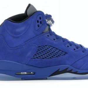 Jordan 5 Retro- Blue Suede GS
